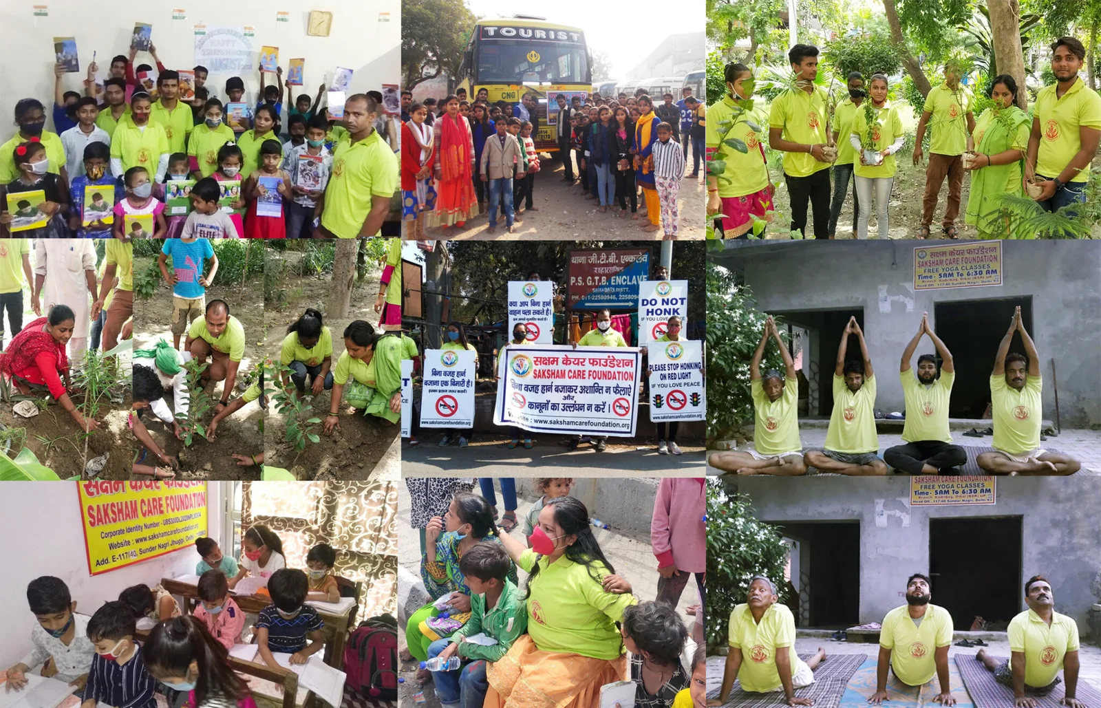 Saksham Care Foundation is committed to empowering children through education and support